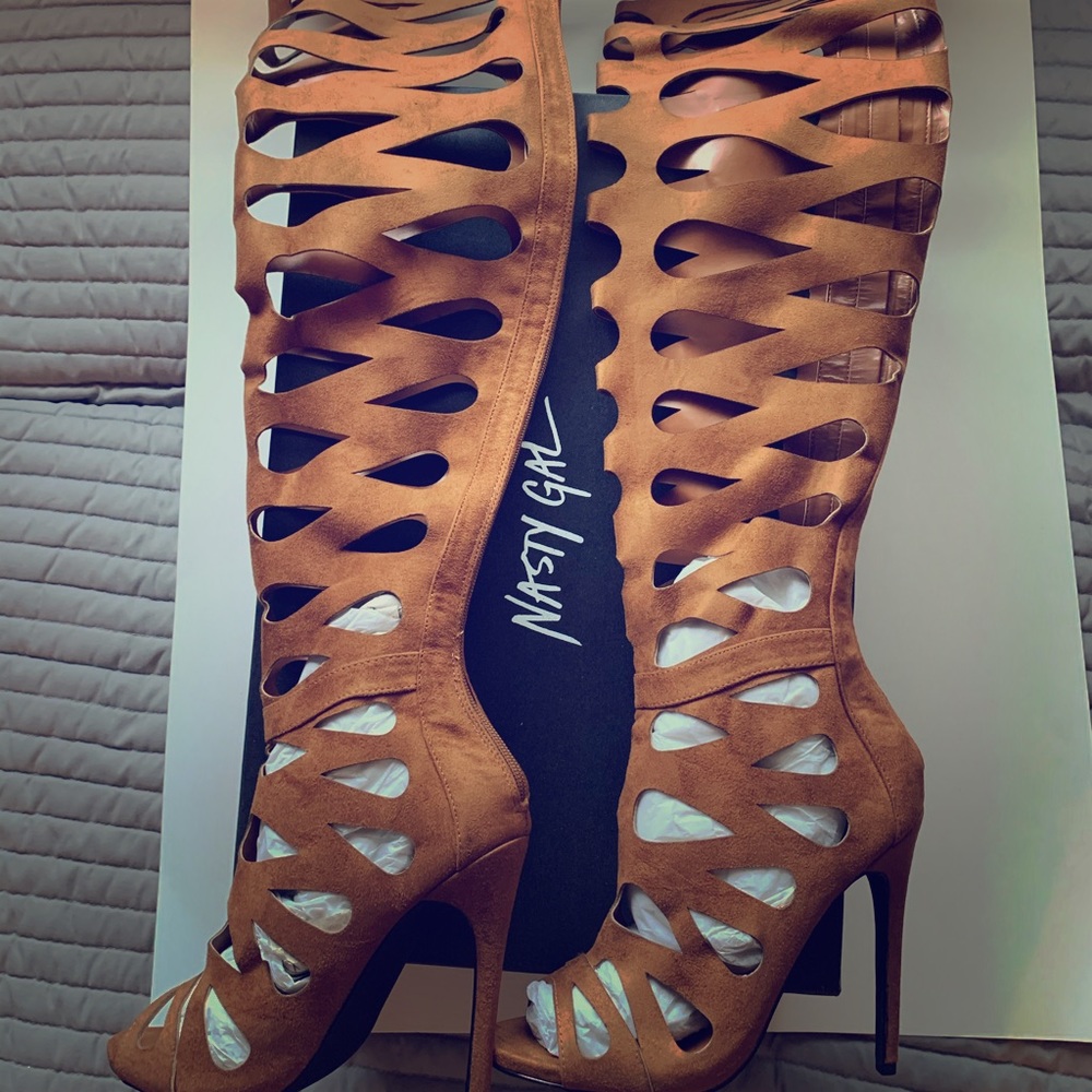 Nasty gal thigh high boots
